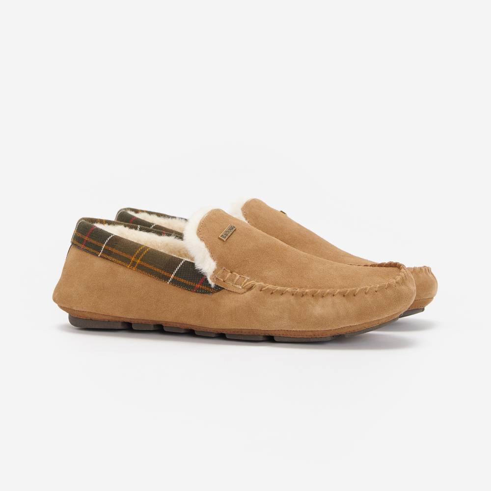 Barbour Monty Slippers (Camel)