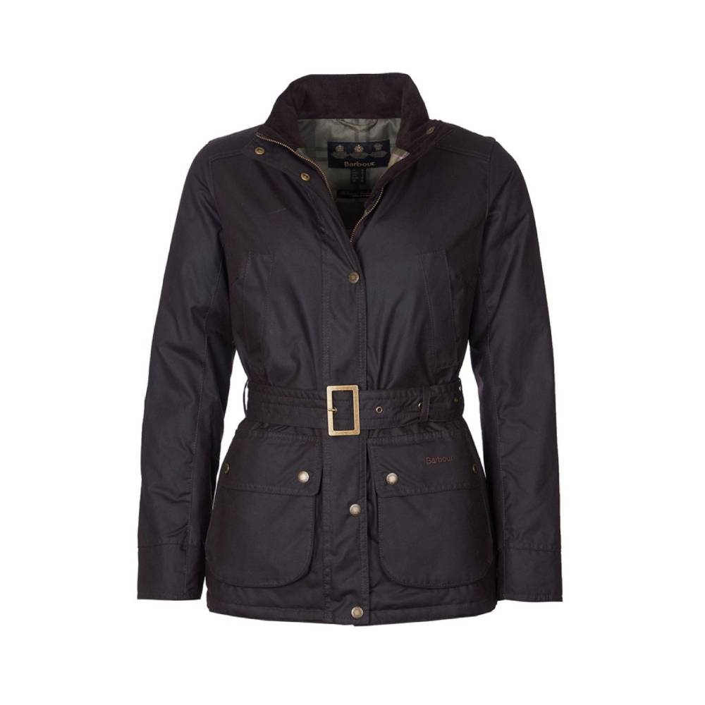Barbour Ladies Montgomery Wax Jacket (Rustic)