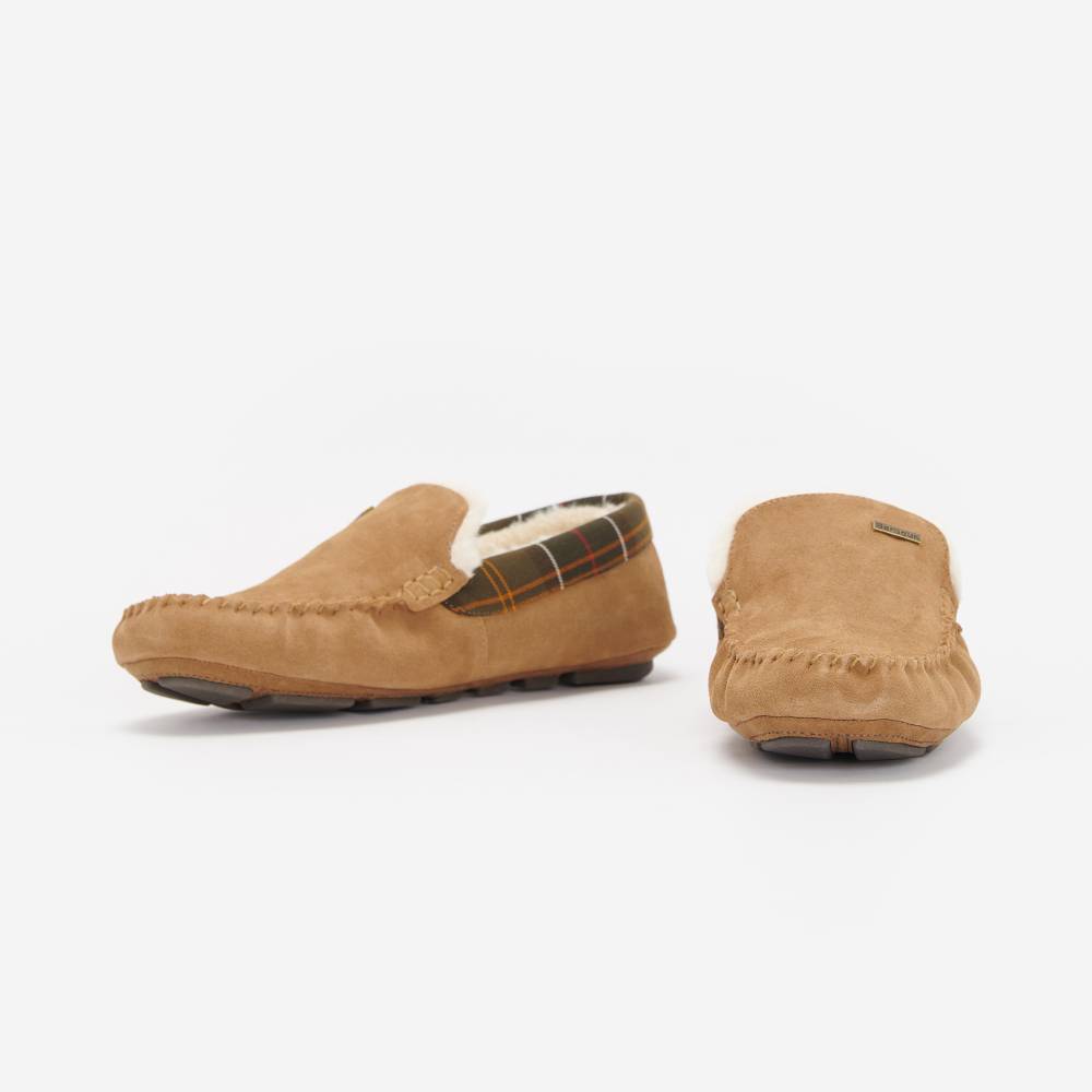 Barbour Monty Slippers (Camel)