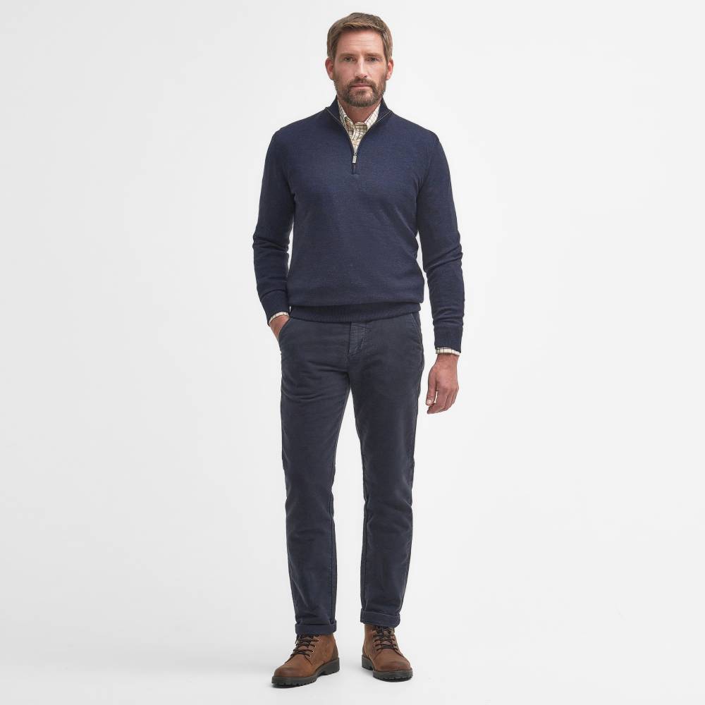 Barbour Gamlin Half Zip Sweater (Navy)