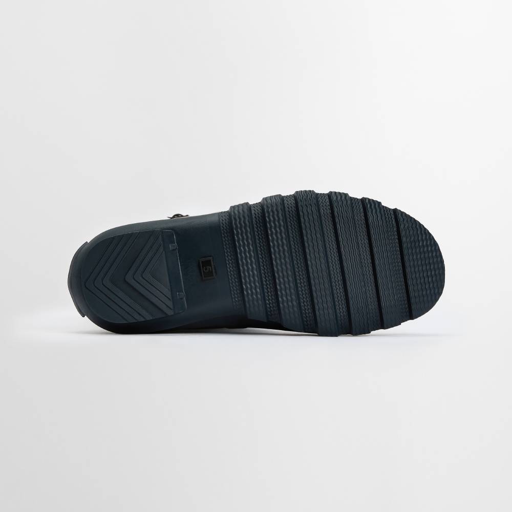 Bede Navy Barbour Wellington Boots