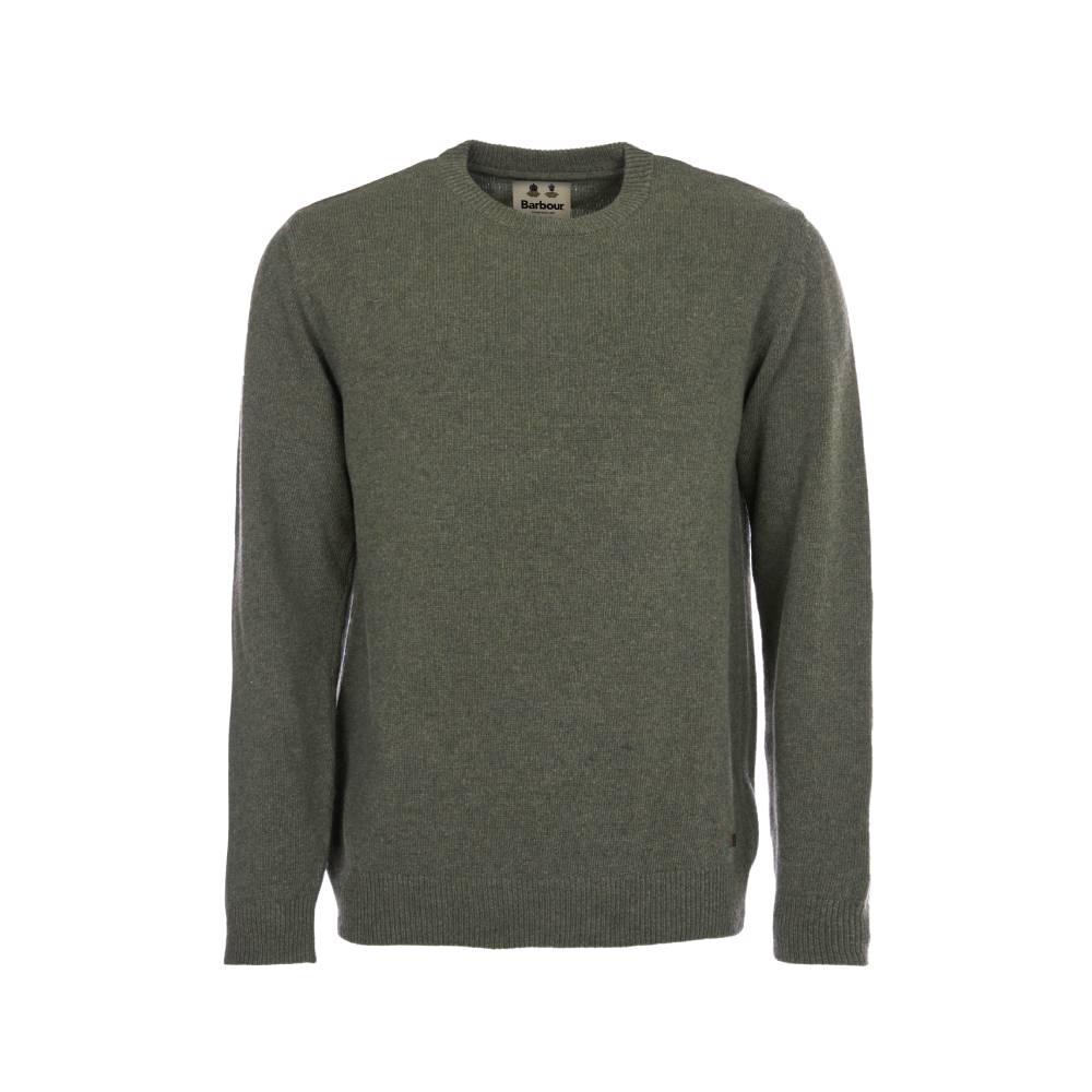 Barbour Nelson Essential Crew Jumper (Seaweed)