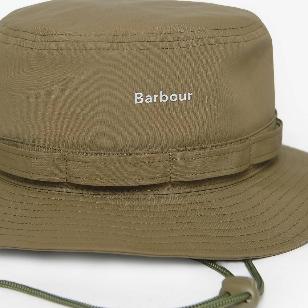 Barbour Teesdale Bucket Hat (Army Green)
