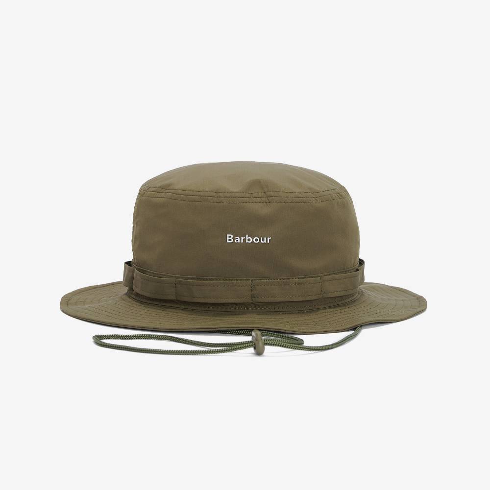 Barbour Teesdale Bucket Hat (Army Green)