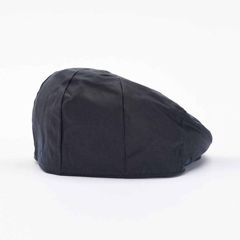 Barbour Waxed Flat Cap (Navy)