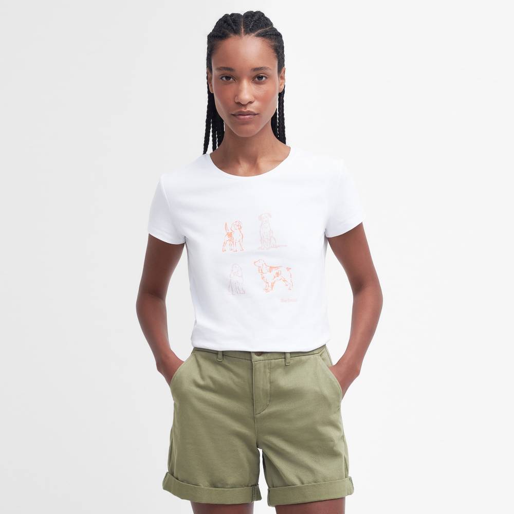 Barbour Bowland T-Shirt (White)