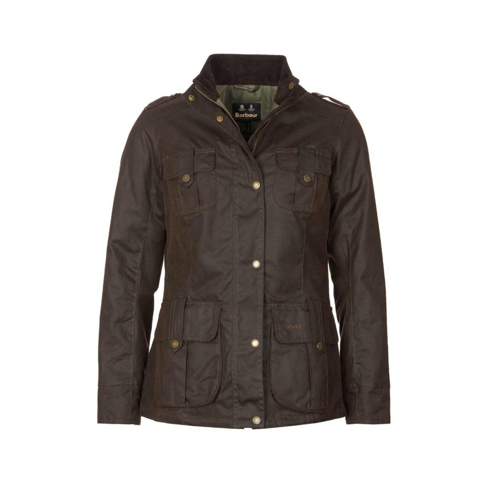 Barbour Winter Defence Wax Jacket (Rustic)