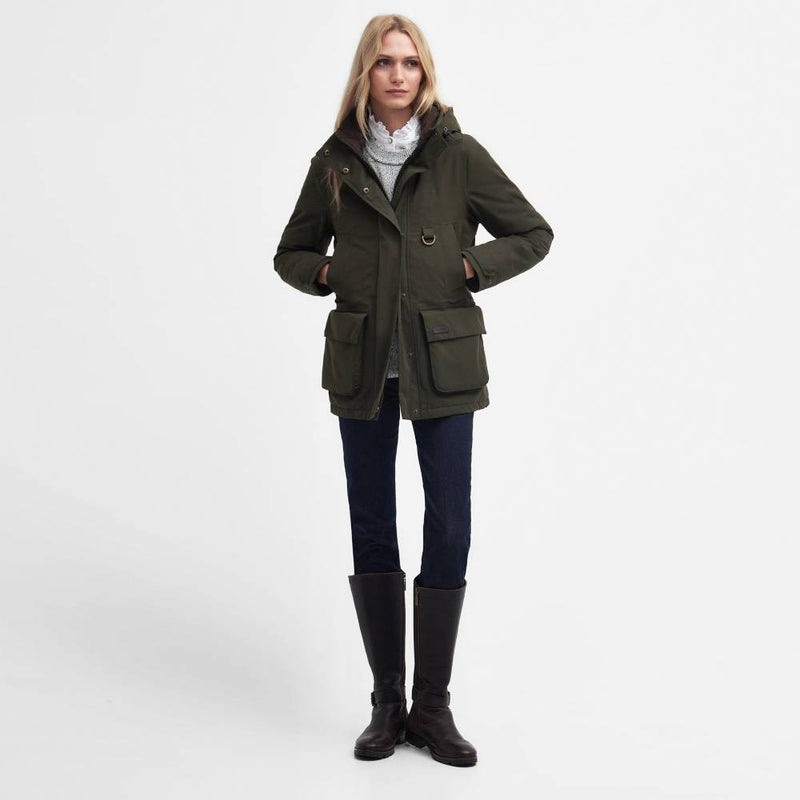 Barbour Retriever Ladies Jacket (Olive)