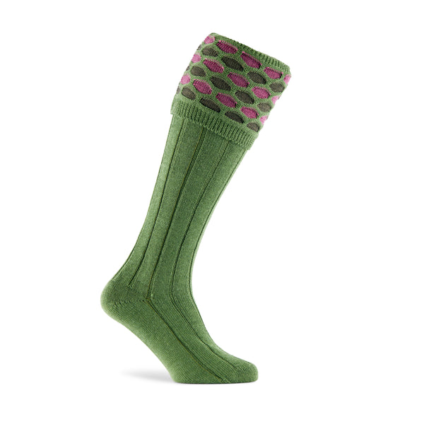 Pennine Cavalier Socks (Nettle)
