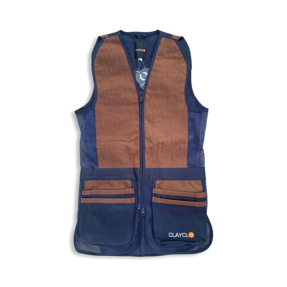 Classic Cotton Vest for Men in Navy