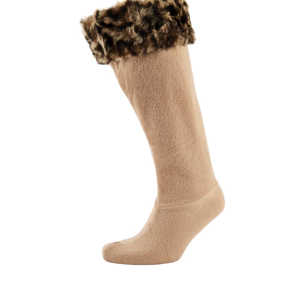 Dubarry Faux Fur Boot Liners (Leopard)