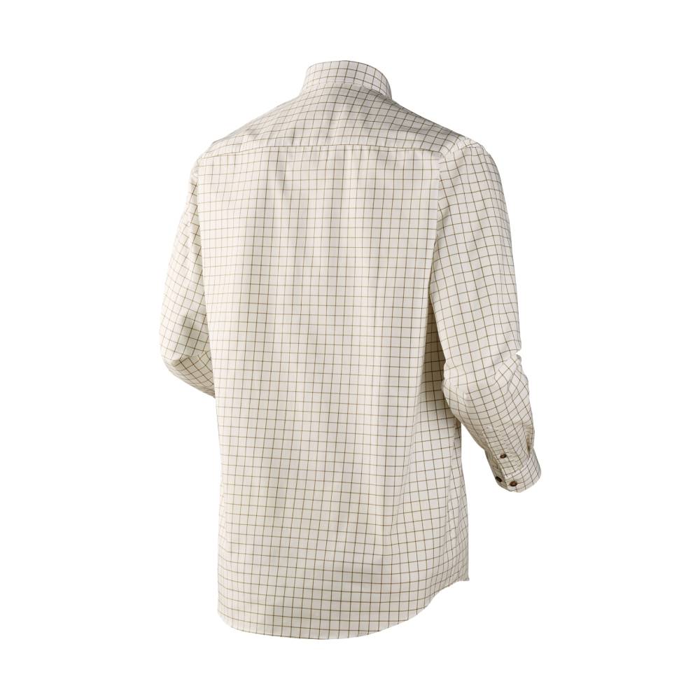 Stenstorp Bright Olive Check Shirt
