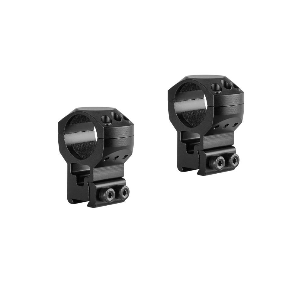Hawke 2 Piece Tactical Ring Mounts - 9-11mm Dovetail | 1 inch