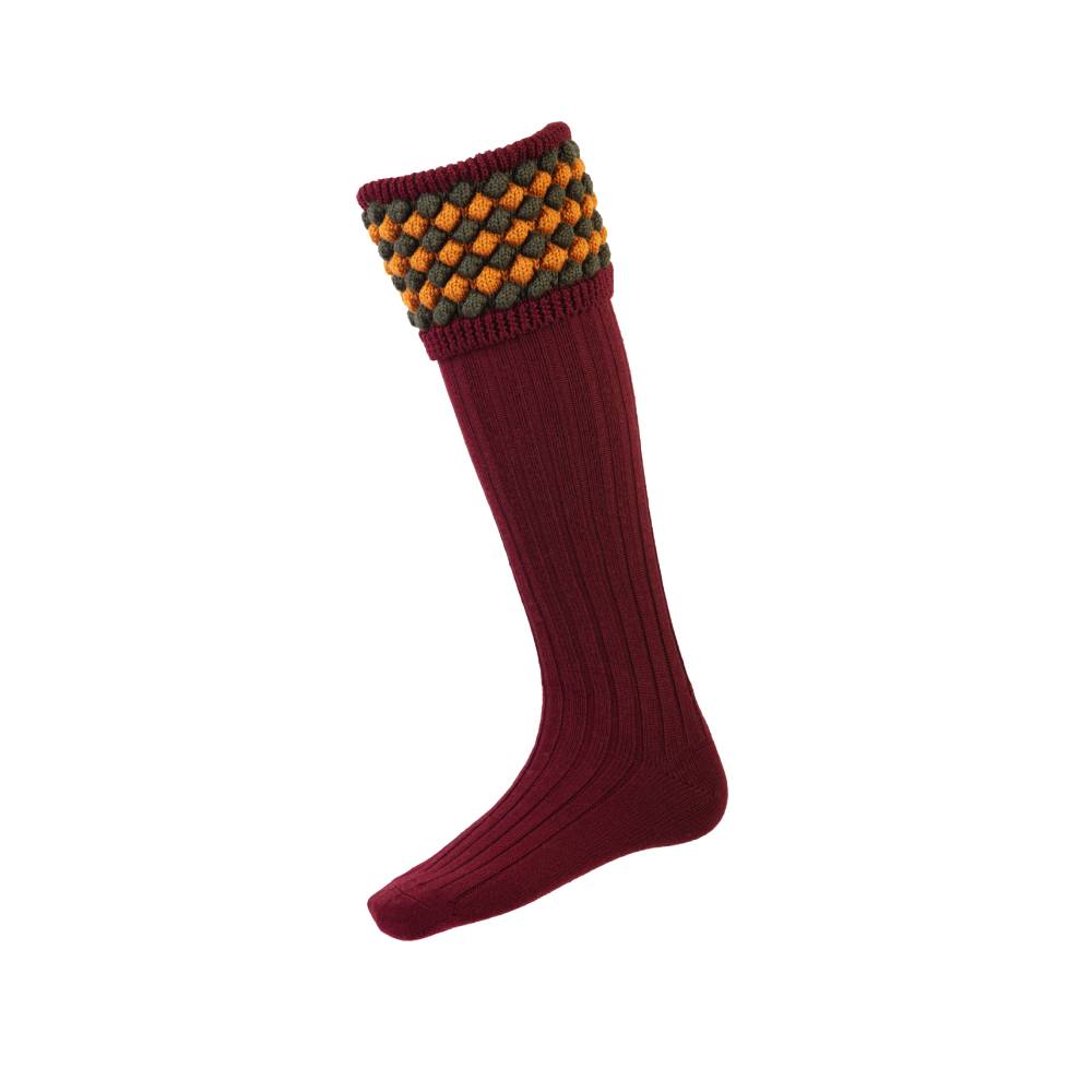 Men's Shooting Socks with Bobble Top Design