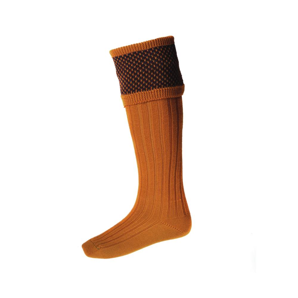 Knee High Men's Socks in Yellow