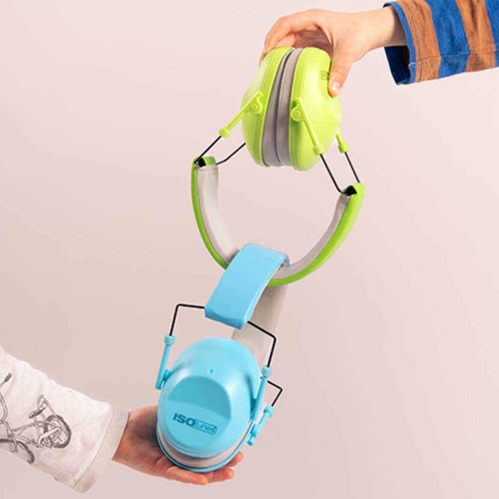 Colourful Ear Protection for Kids from ISOTunes Sport