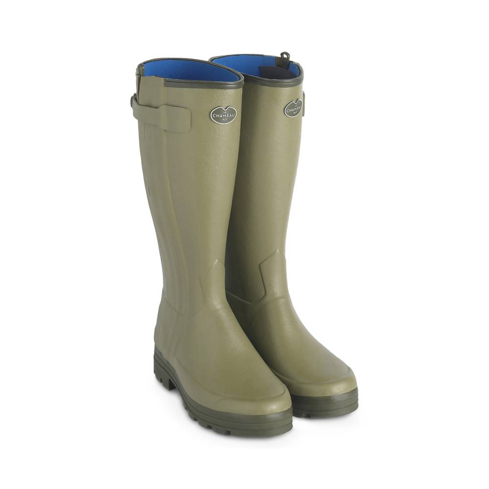 Le Chameau Men's Chasseur Neoprene Lined Boot (Vert Vierzon)