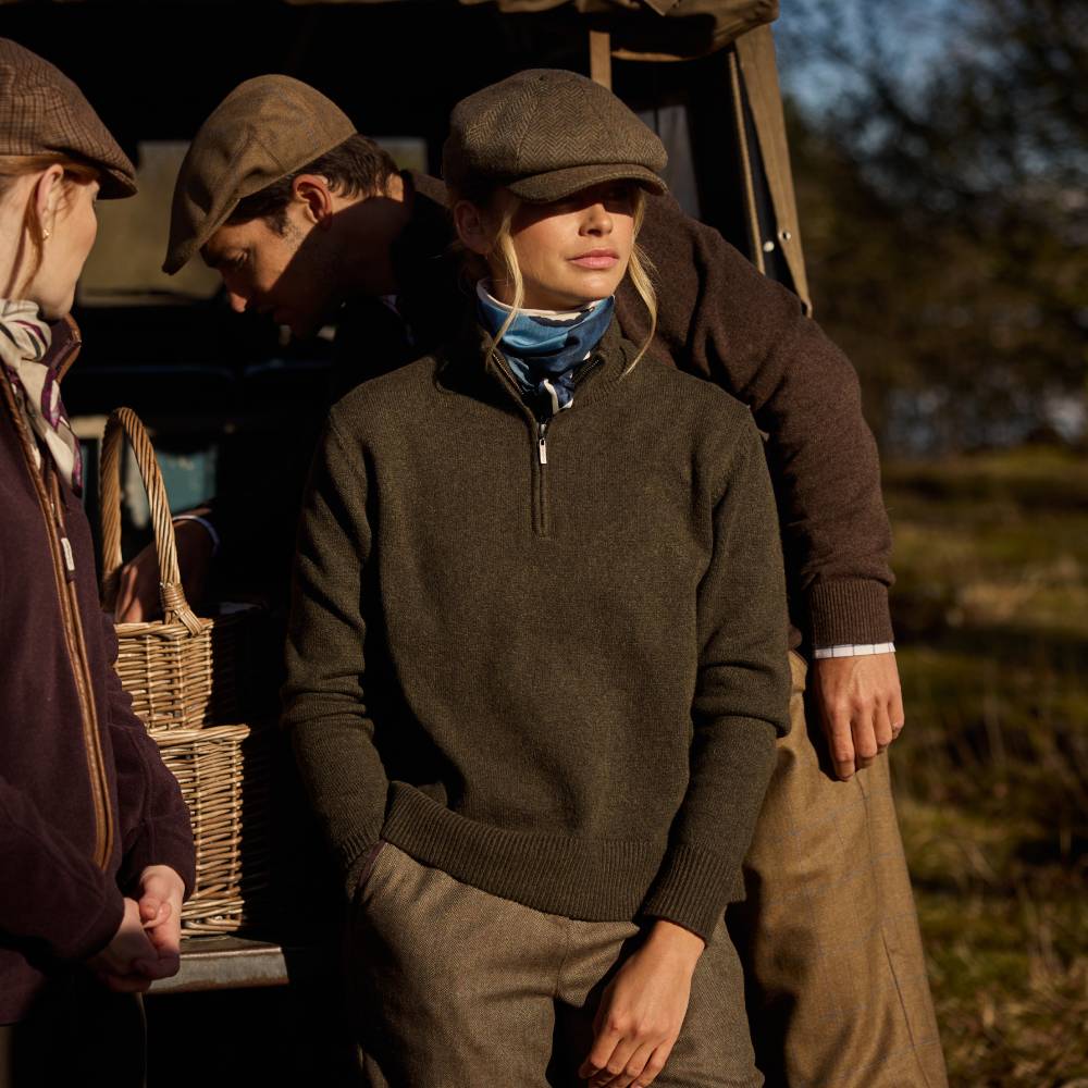 Loden Green Jumper from Schoffel