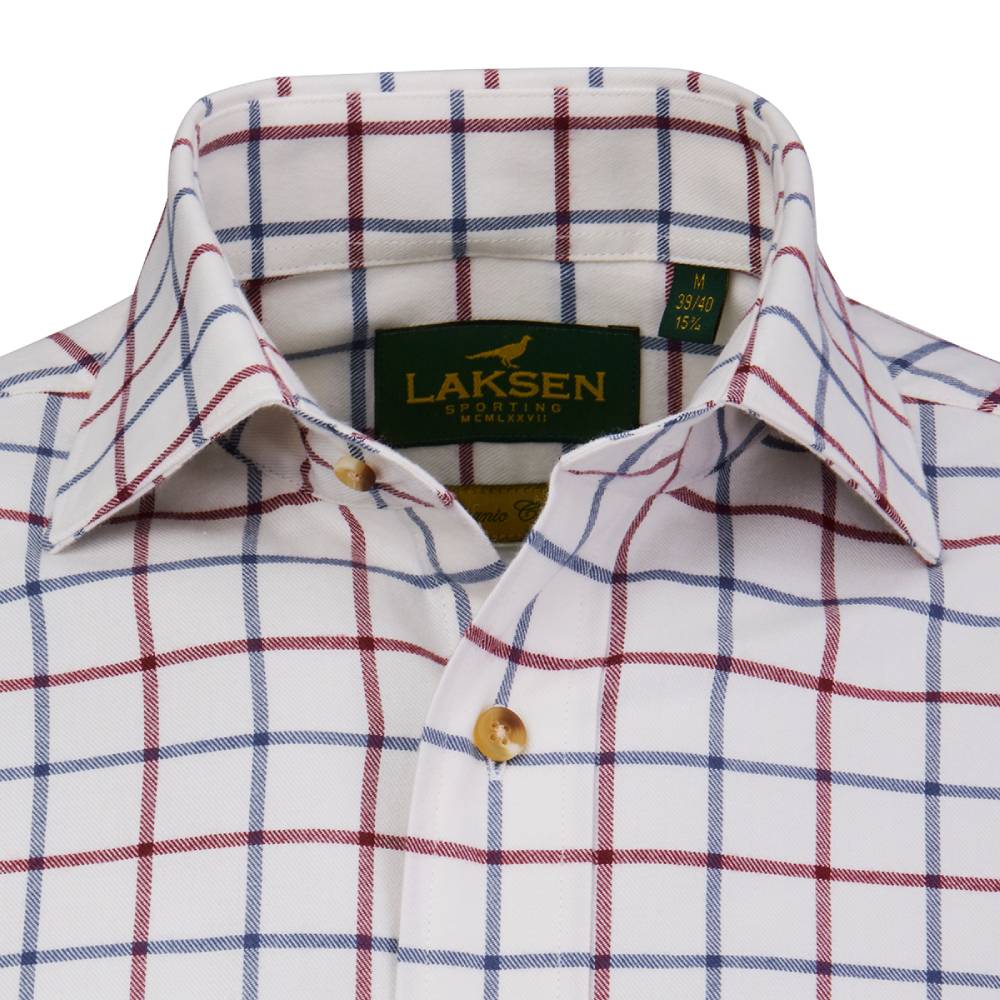 Plaid Shirt with Sporting Collar from Laksen Sporting