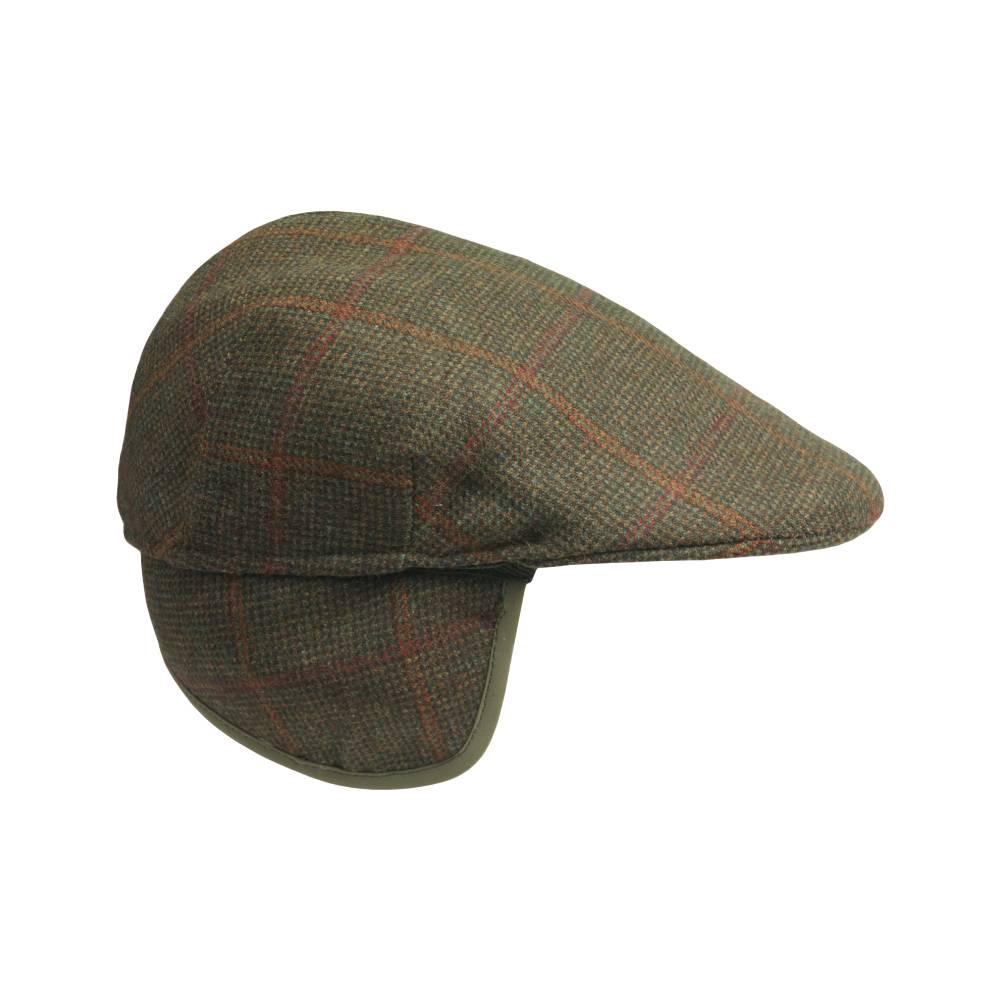 Laksen Hastings Ghillies Flat Cap With Earwarmers