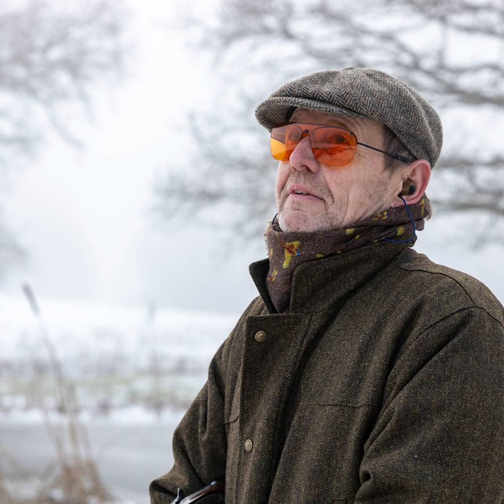 Comfortable Shooting Glasses with Orange Lens