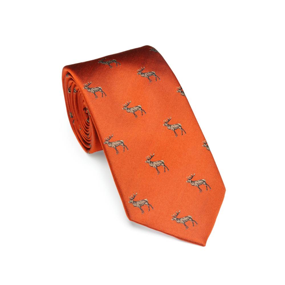 Laksen Silk Deer Tie