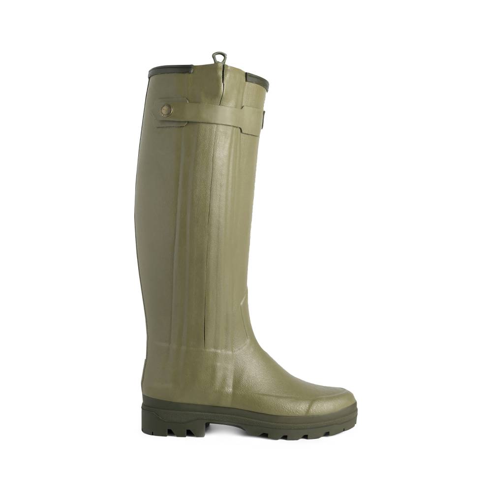 Le Chameau Ladies Chasseur Neoprene Lined Boot (Vert Vierzon)