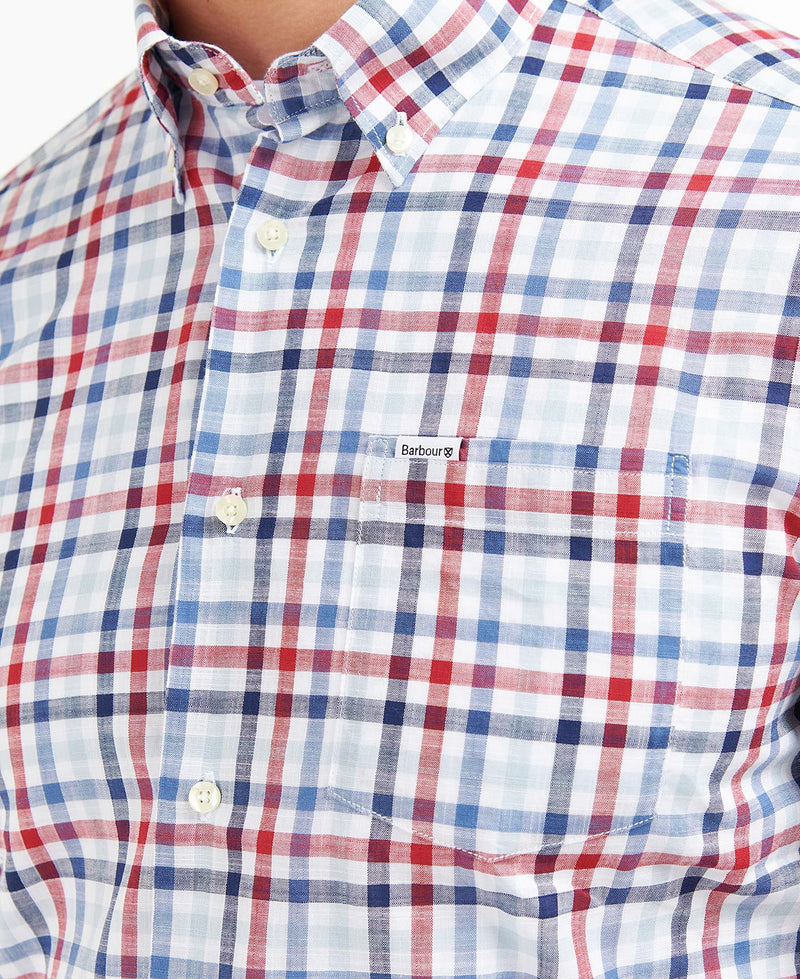 Barbour Kinson Tailored Shirt ( Red )