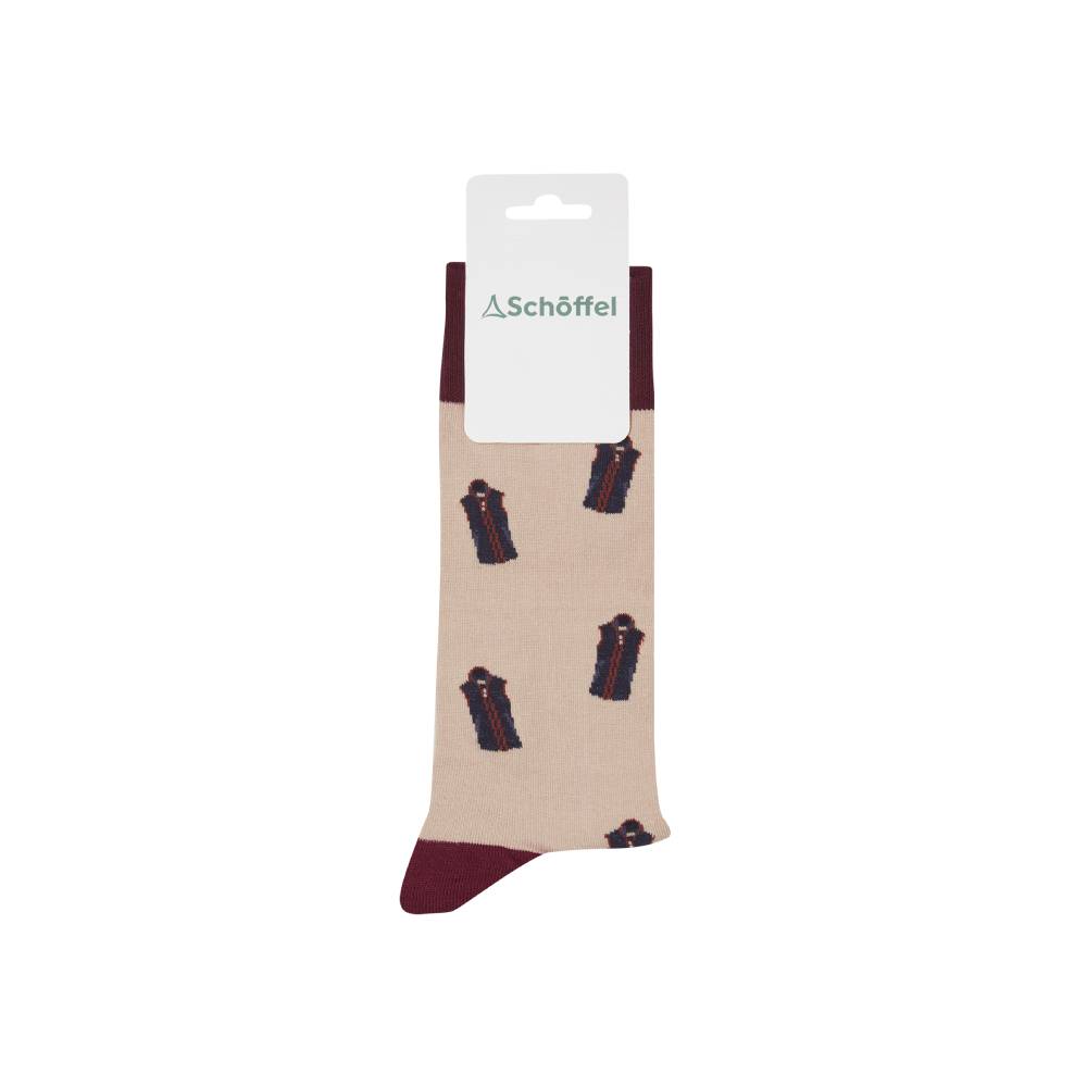 Men's Schoffel Socks with Oakham Fleece Gilet Design
