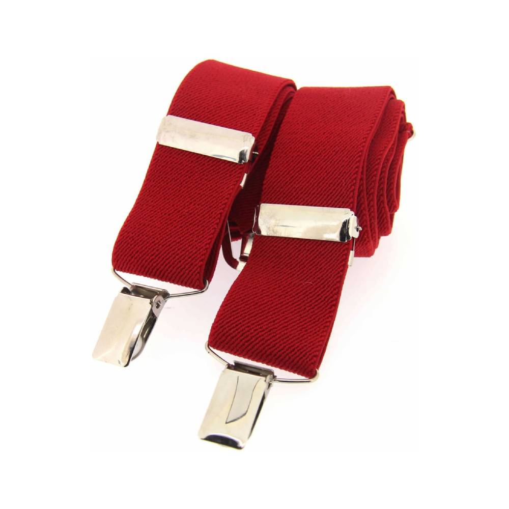 Mens Braces 4 Clip X Back Trouser Braces