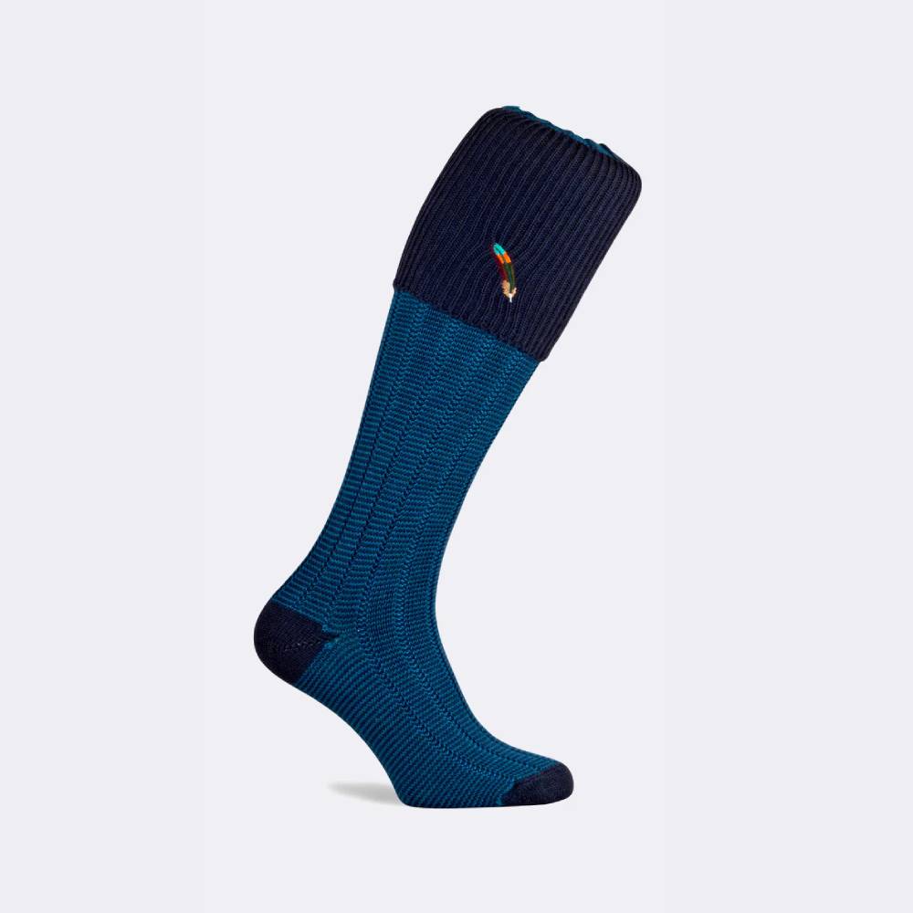 Pennine Dartmoor Shooting Sock (Midnight Navy)