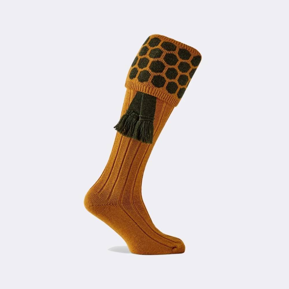Pennine Grenadier Sock/Garter Set (Sunflower)