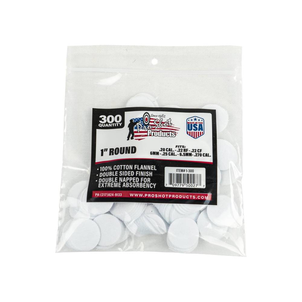 Pro Shot Cleaning Round Patches