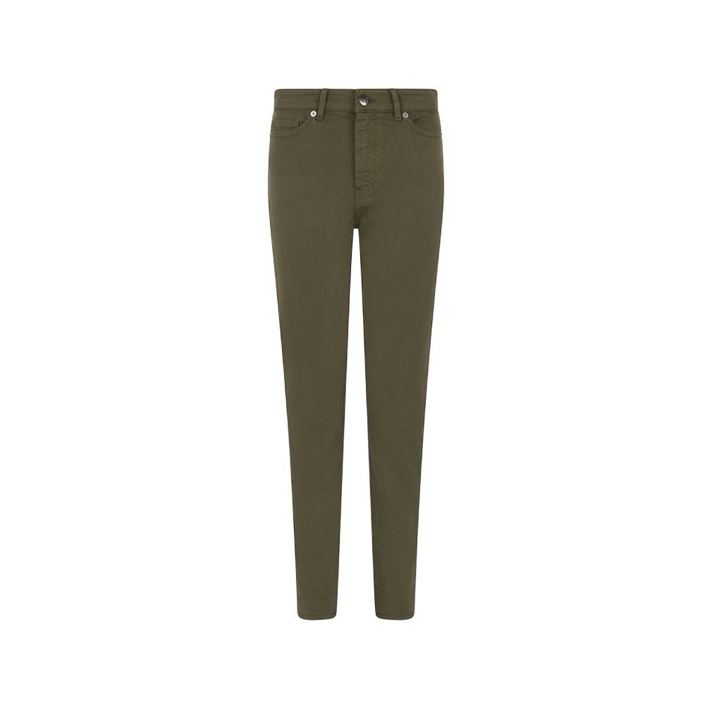 Purdey Stretch Cotton Ladies Trousers (Winter Moss)
