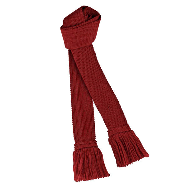 Merino Wool Garter (Deep Red)