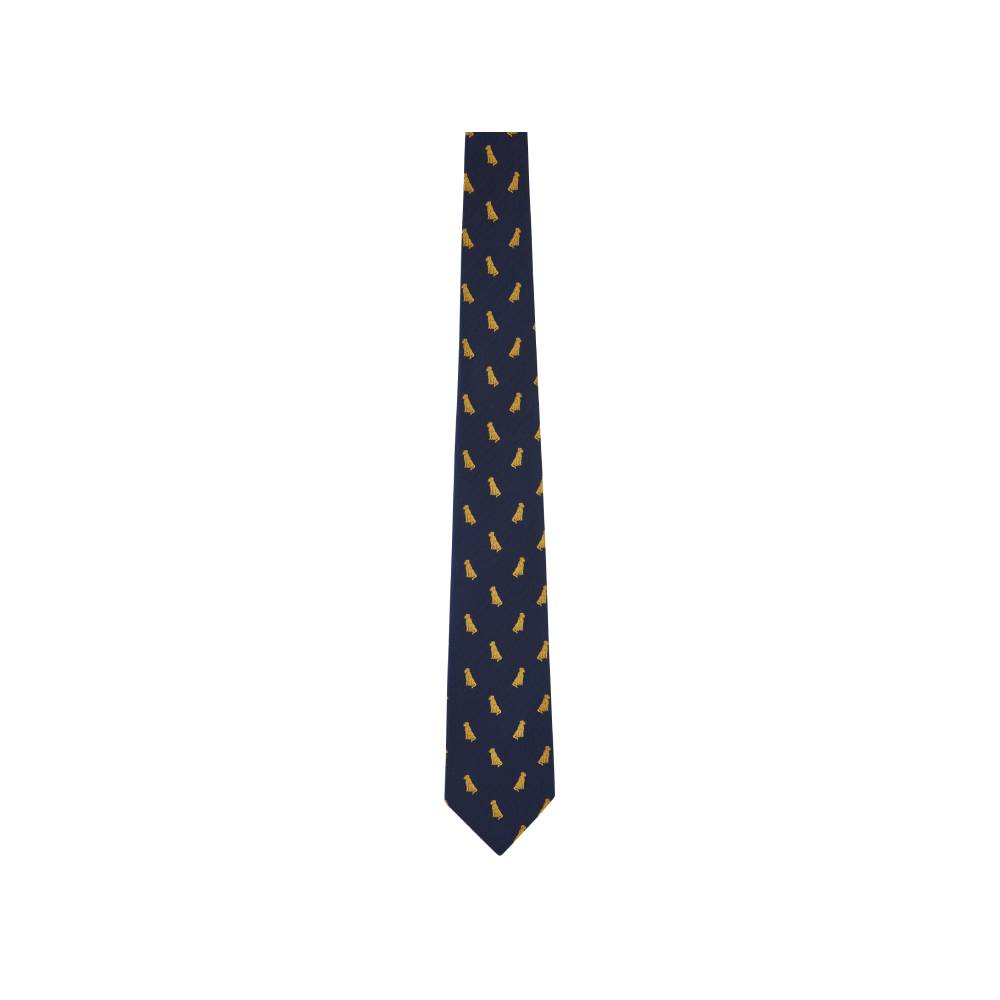 Men's Tie with Labrador Design from Schoffel