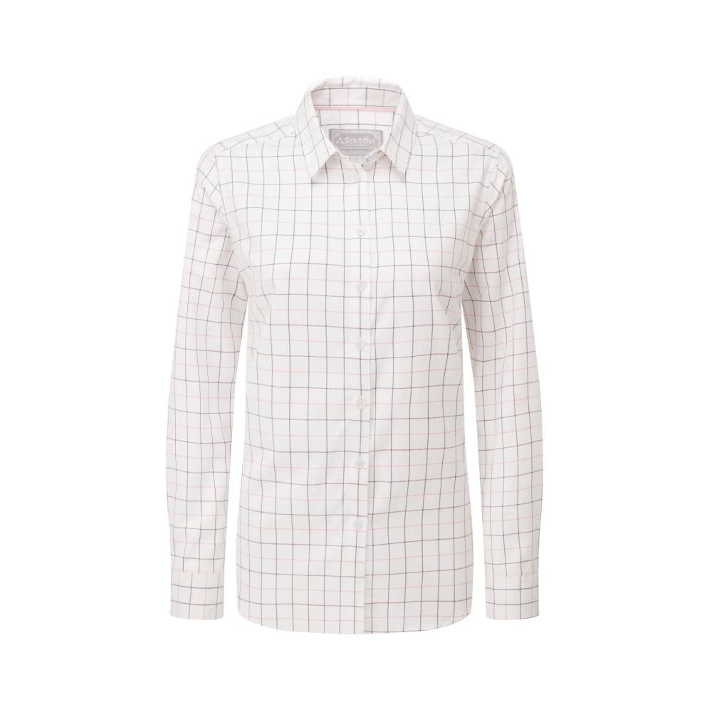 Peached Cotton Ladies Check Shirt