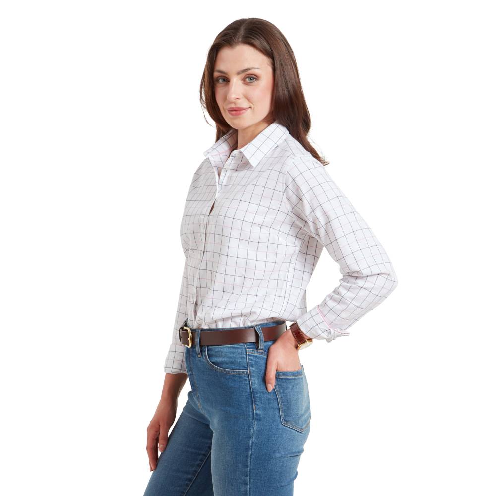 Vintage Navy Check Shirt from Schoffel