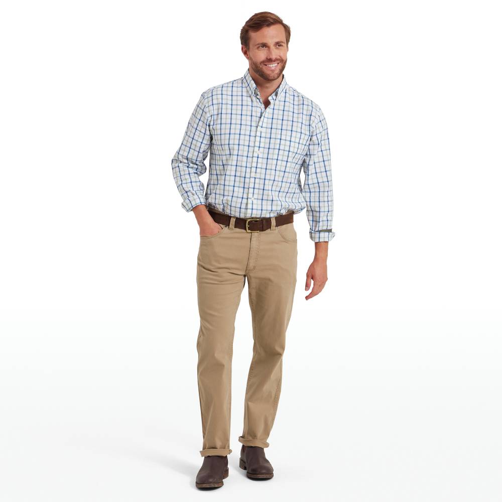 Schoffel Brancaster Classic Shirt (Moss Check)