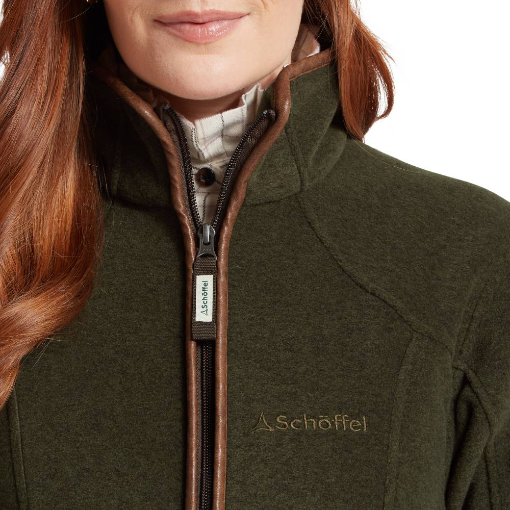Burley Fleece with Schoffel Brown Trim