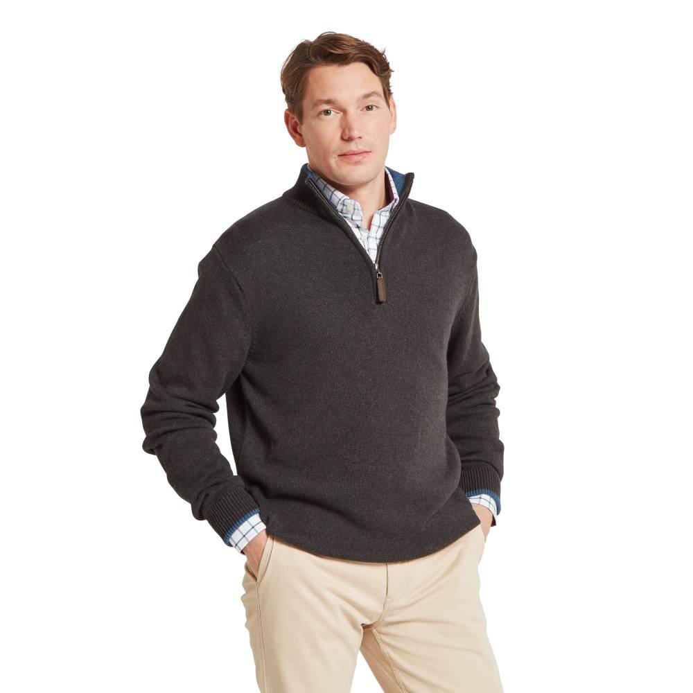 Schoffel Castlebay 1/4 Zip Men's Jumper