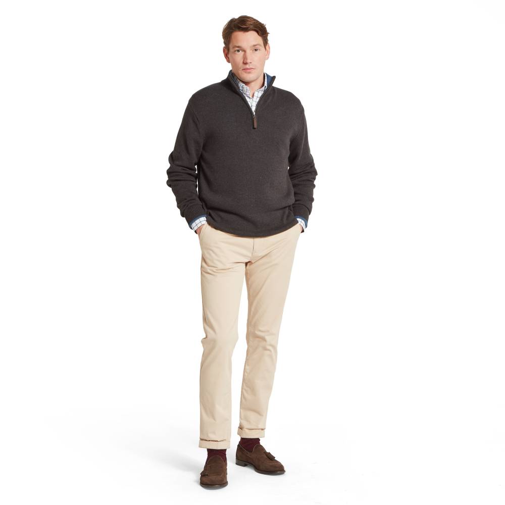 Schoffel Castlebay 1/4 Zip Men's Jumper