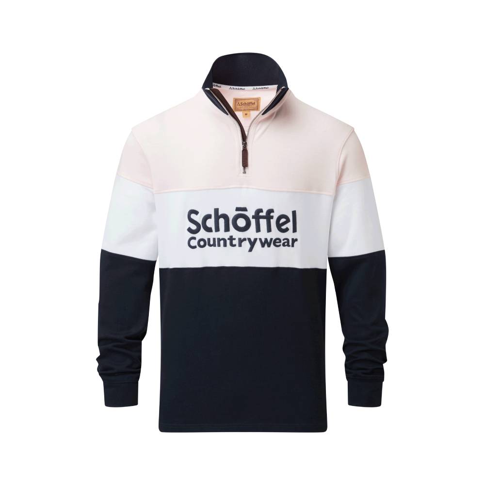 Exeter Heritage 1/4 Zip ( Pale Pink )