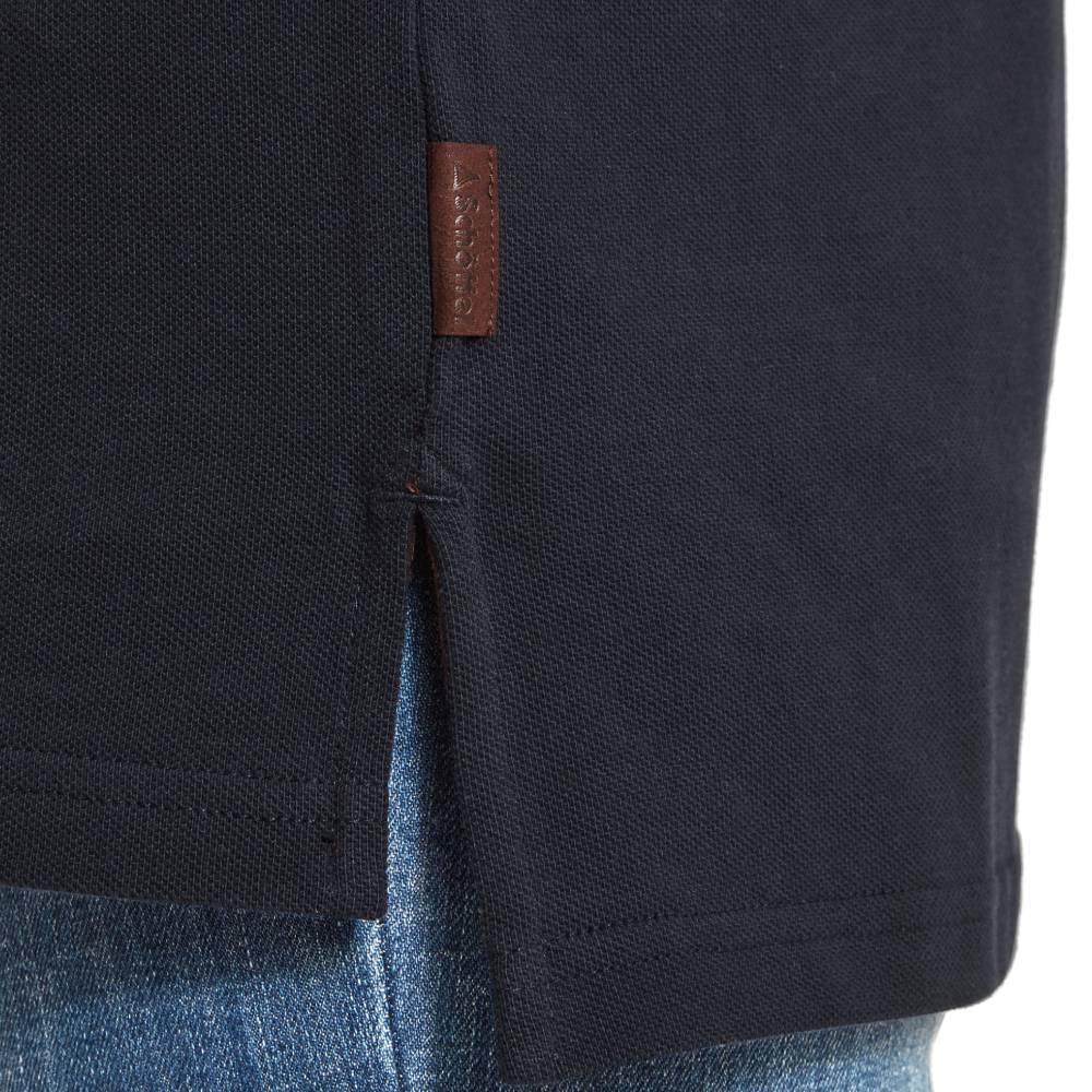 Men's Polo Shirt with Side Vents