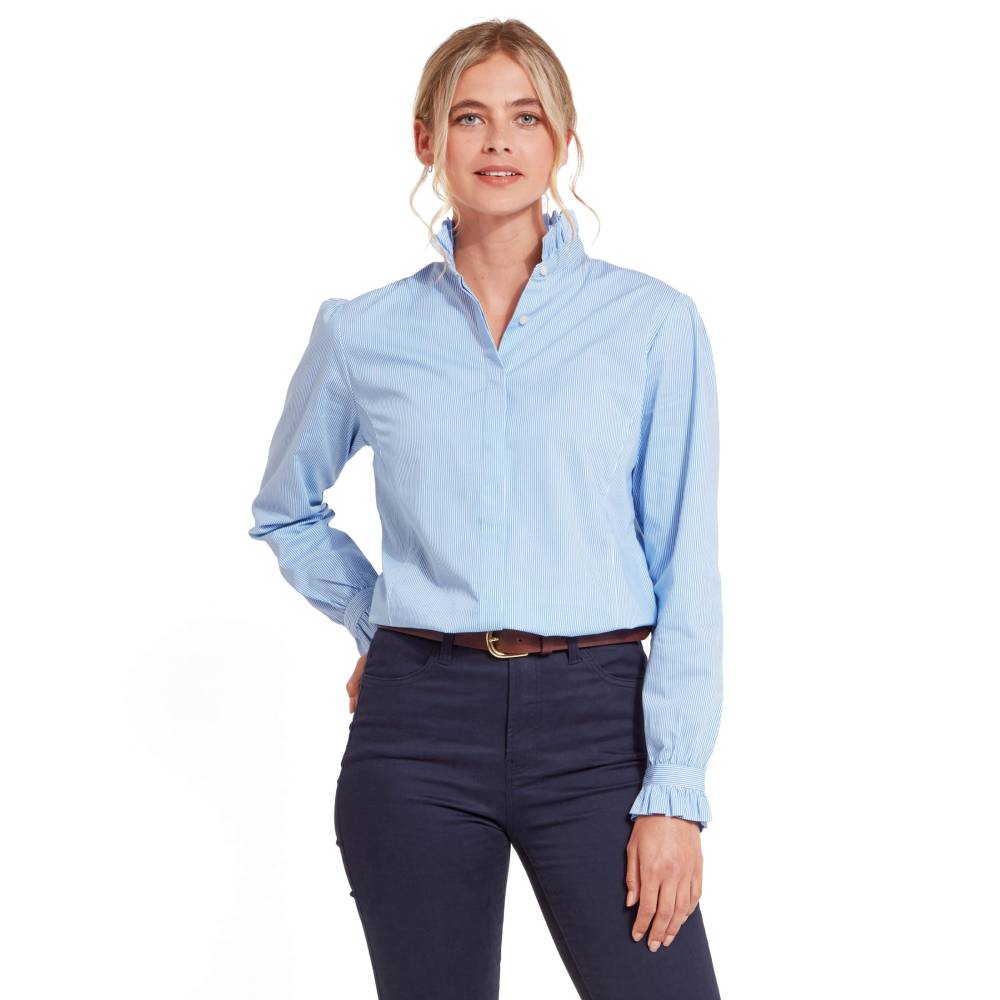 Light Blue Stripe Women's Shirt