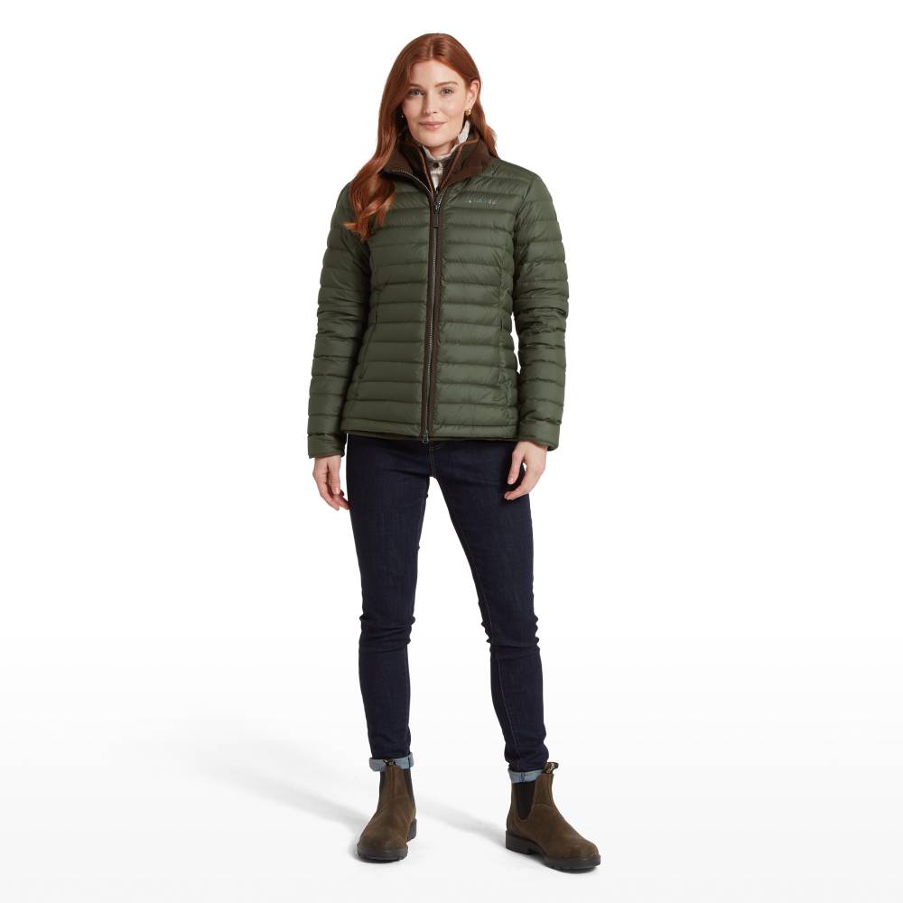 Schoffel Green Puffer Jacket in Recycled Polyester