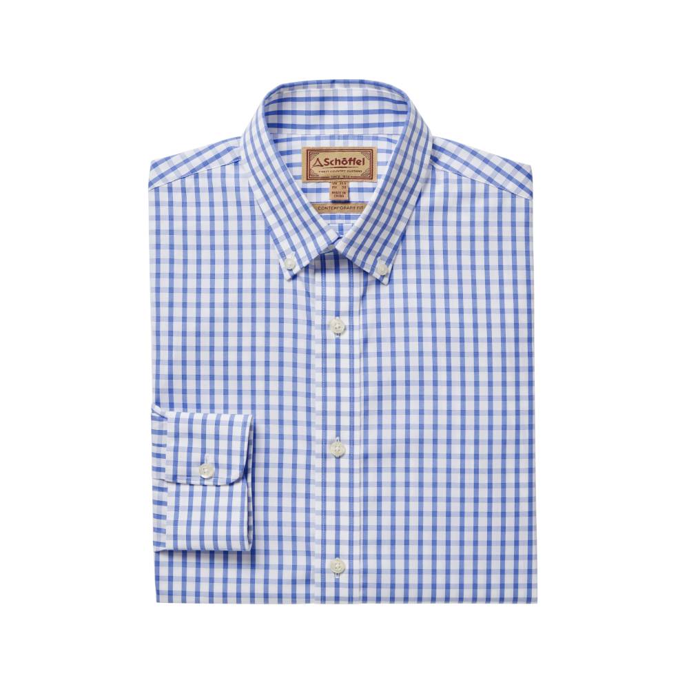 Harlyn Shirt (Blue White Micro)