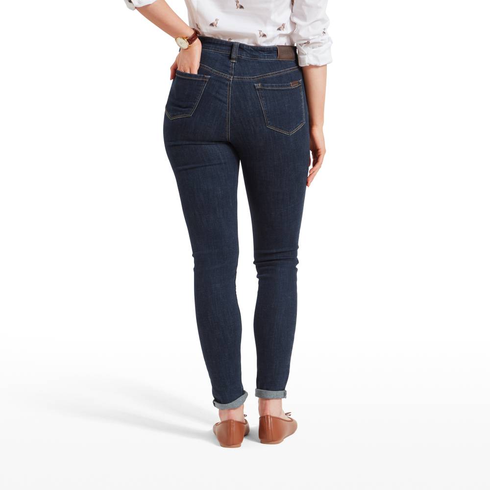 Schoffel Ladies Poppy Jeans (Dark Denim)