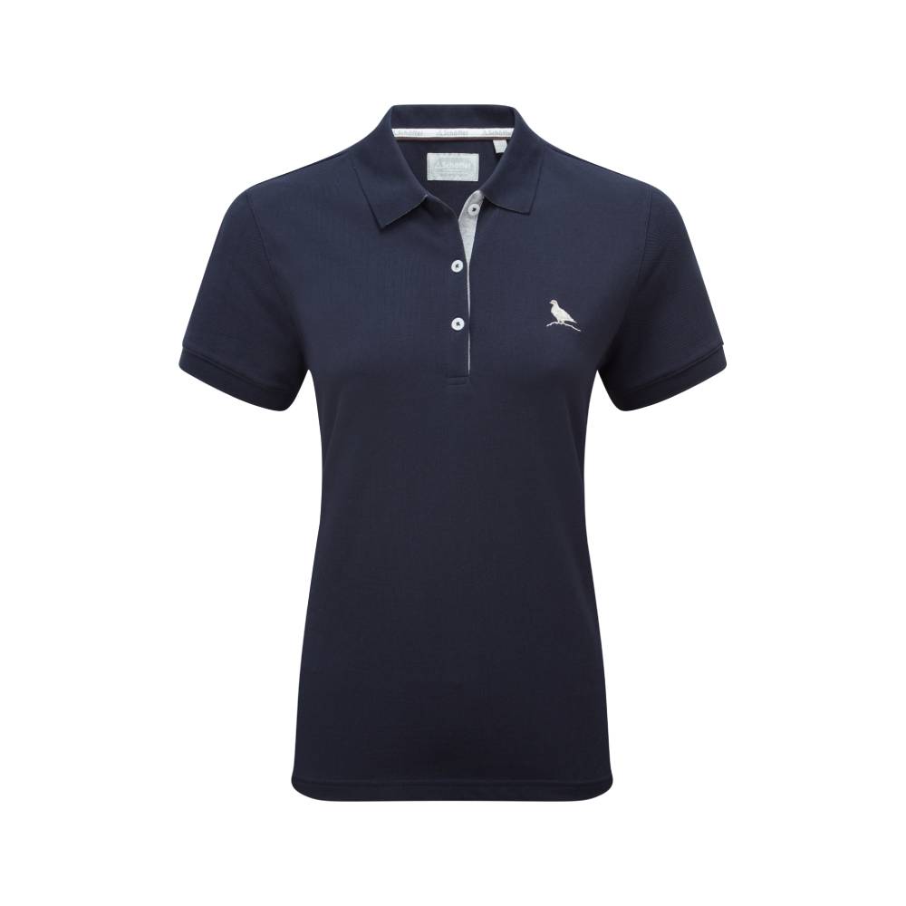 Schoffel Ladies St Ives Polo Shirt (Navy)