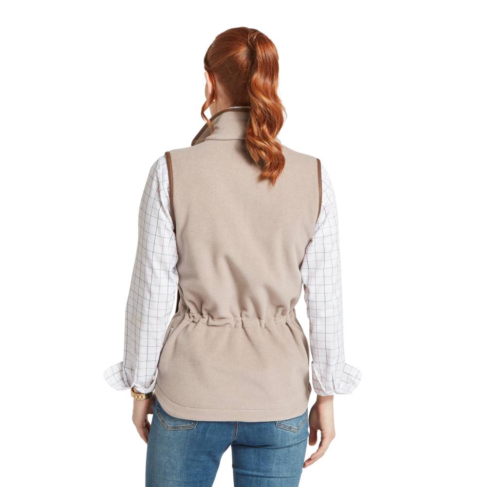 Ladies Fleece Gilet with Adjustable Waist